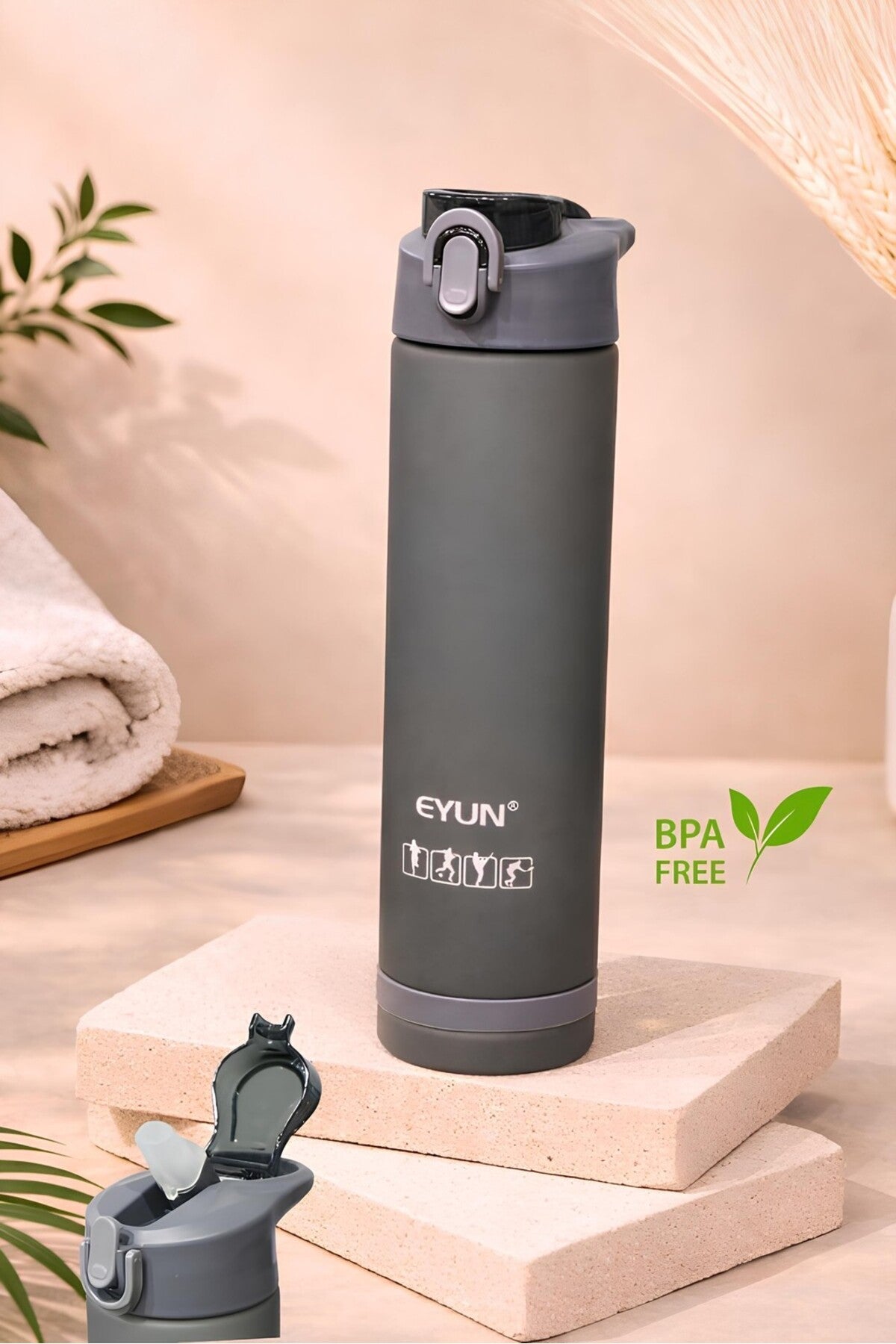 850 ml Athletix Matara Suluk Okul Spor - Matara ana görseli