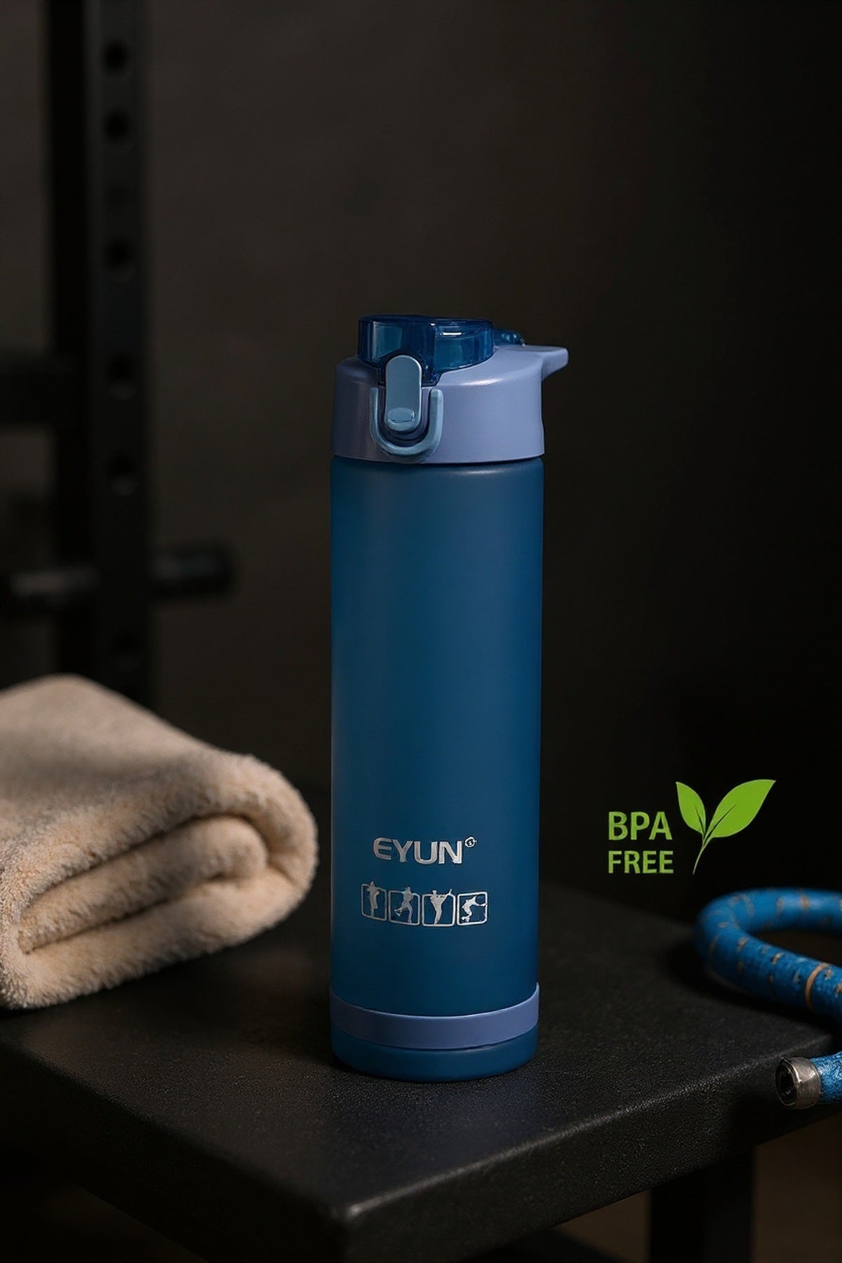 850 ml Athletix Matara Suluk Okul Spor kutu ve sunum görüntüsü