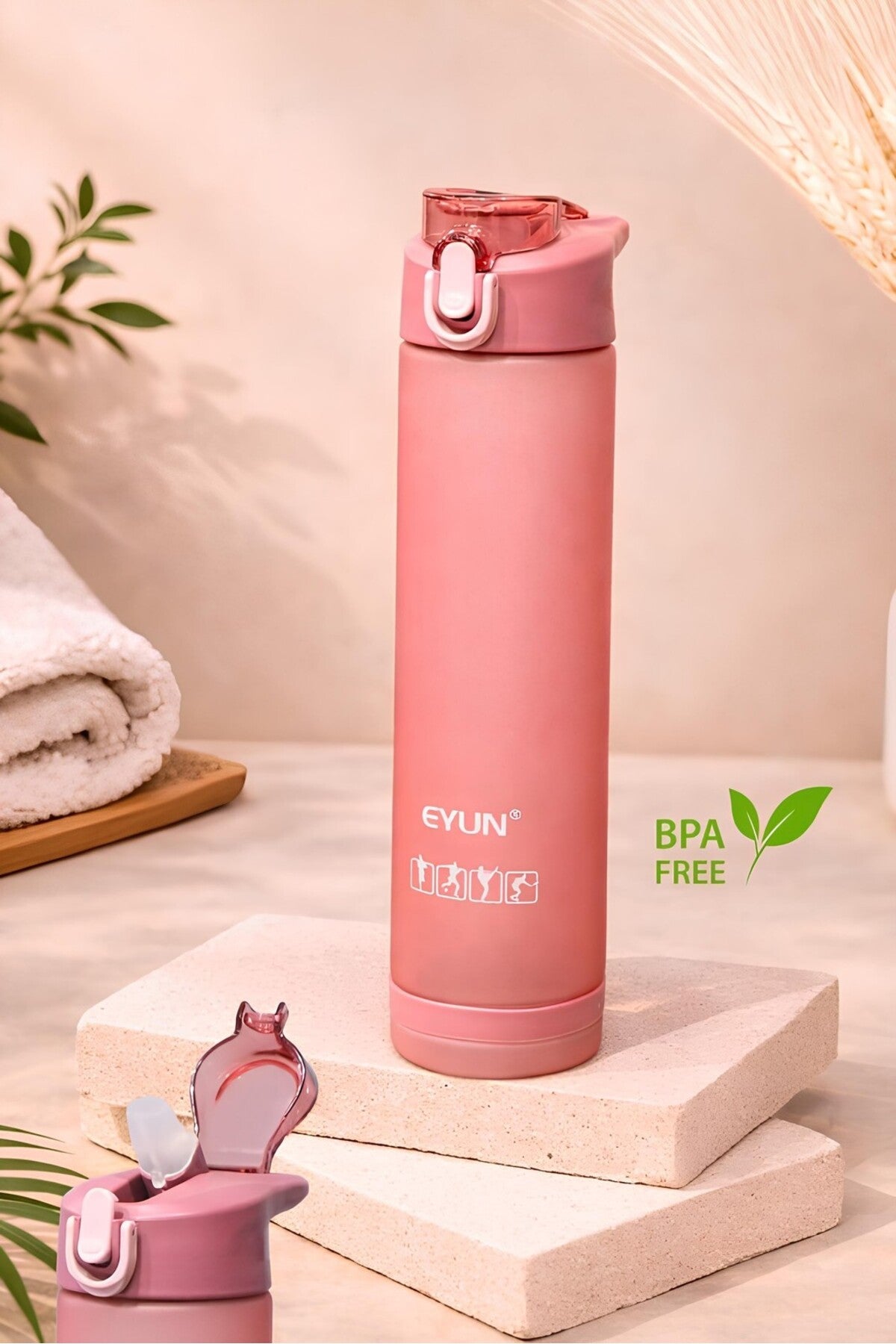 850 ml Athletix Matara Suluk Okul Spor farklı açıdan görünüm