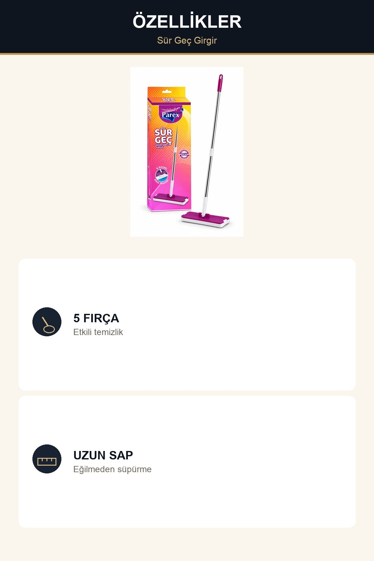 Parex Sürgeç Uzun Saplı Gırgır