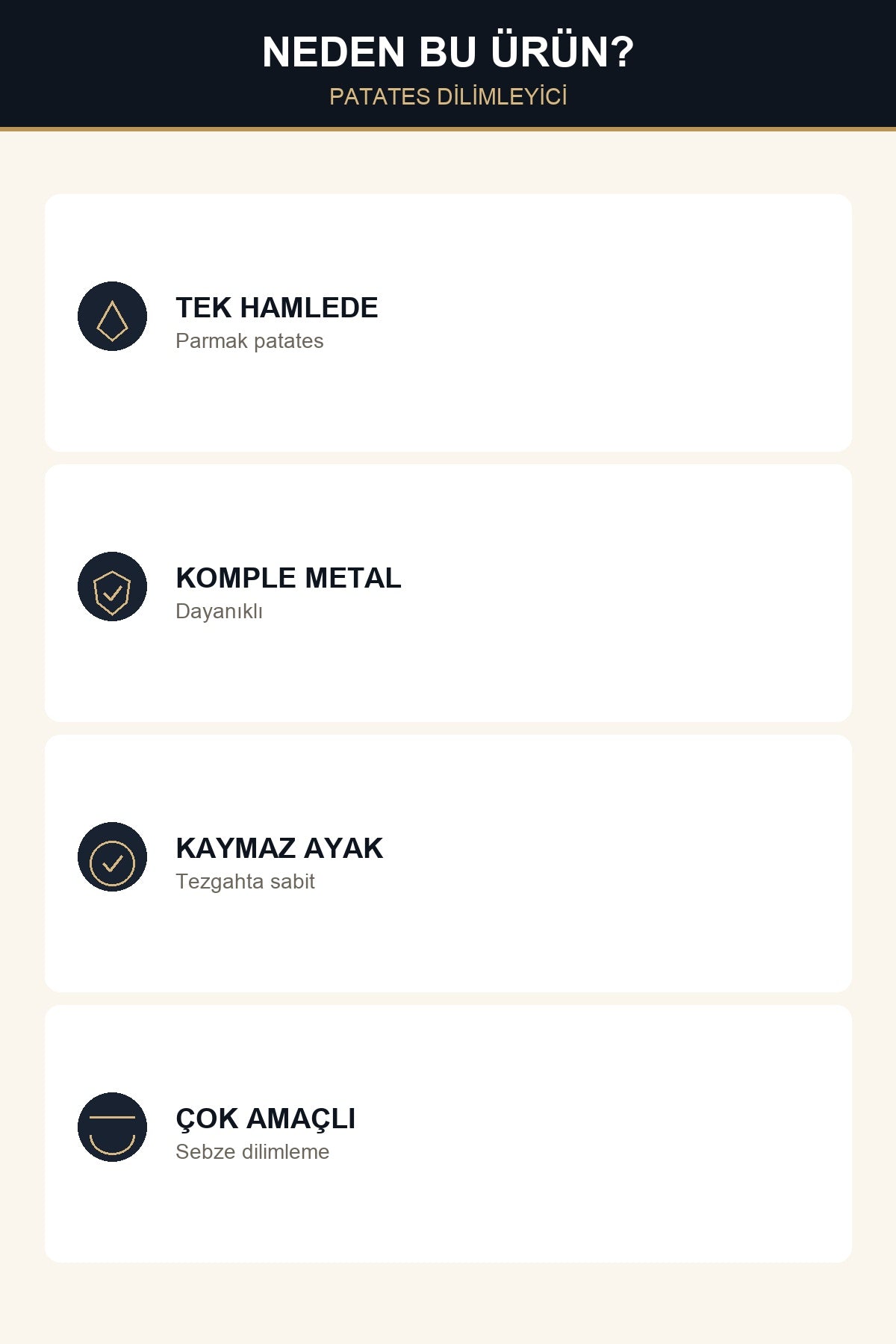 Patates Dilimleme Makinesi Manuel Paslanmaz Çelik Üstten Kollu Parmak