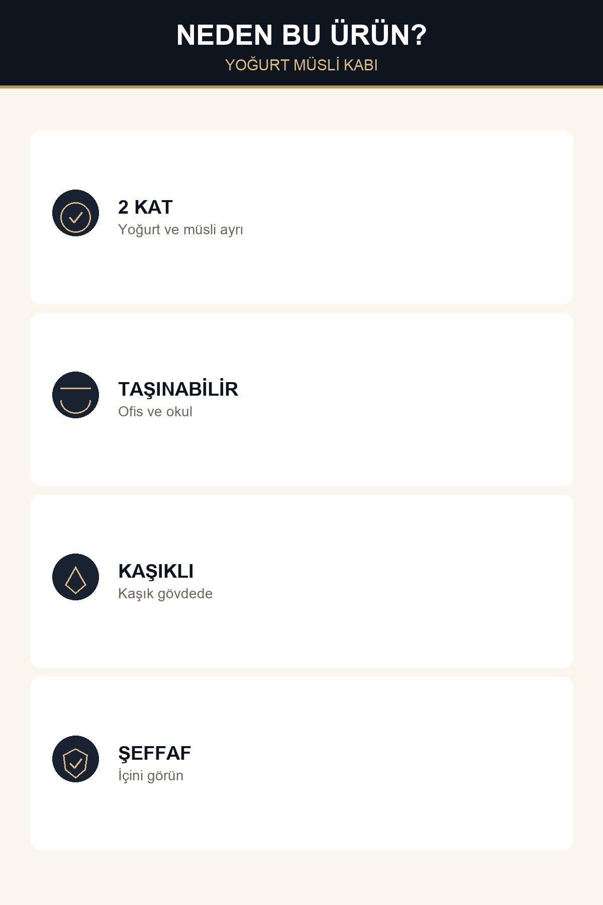 2 Bölmeli Yoğurt Müsli Kabı 300 600 ml Kaşıklı Taşınabilir Kahvaltı Sa