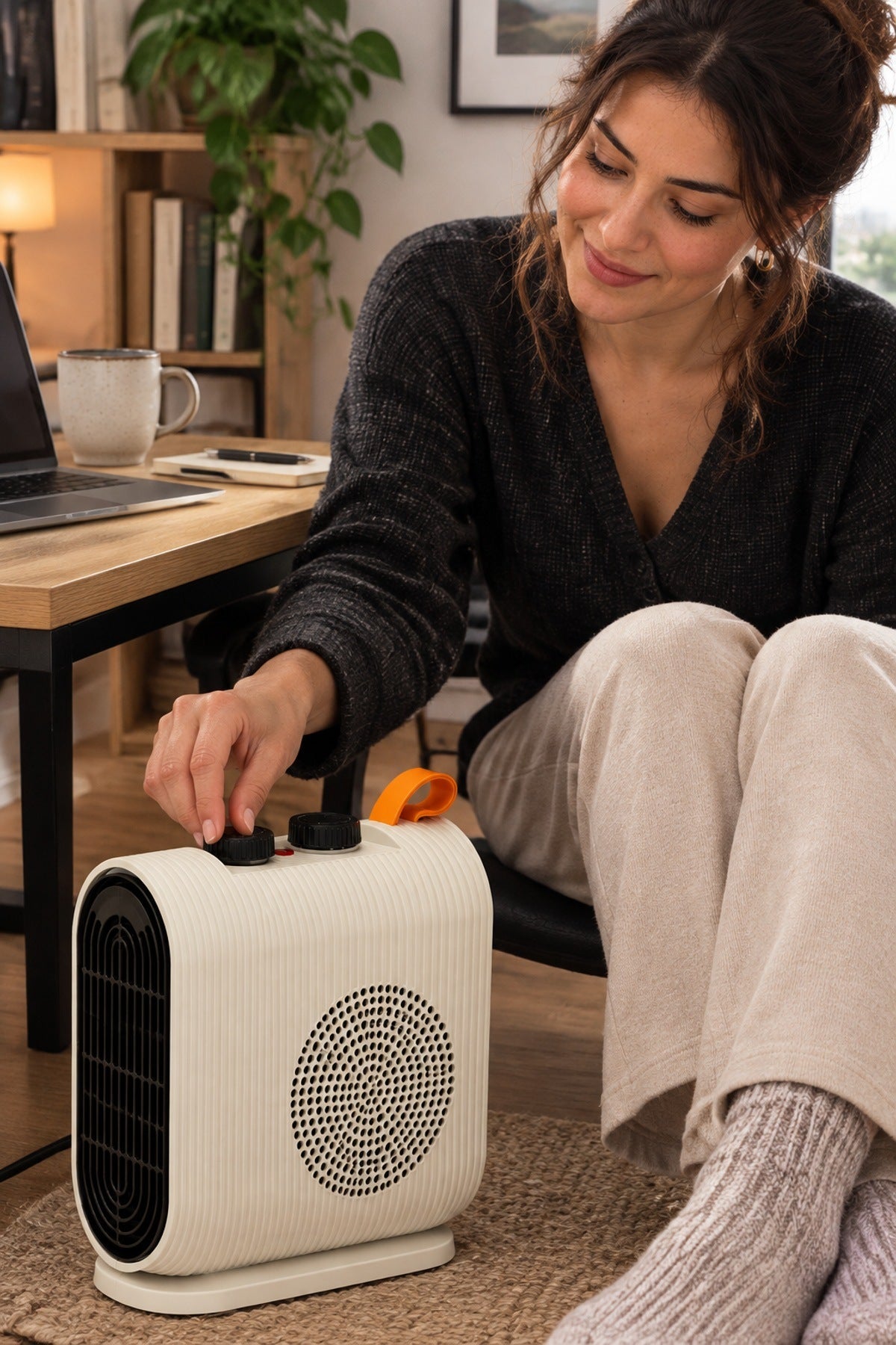 Fanlı Isıtıcı Soba 2000W Termostatlı Sıcak ve Soğuk Hava Elektrikli Is
