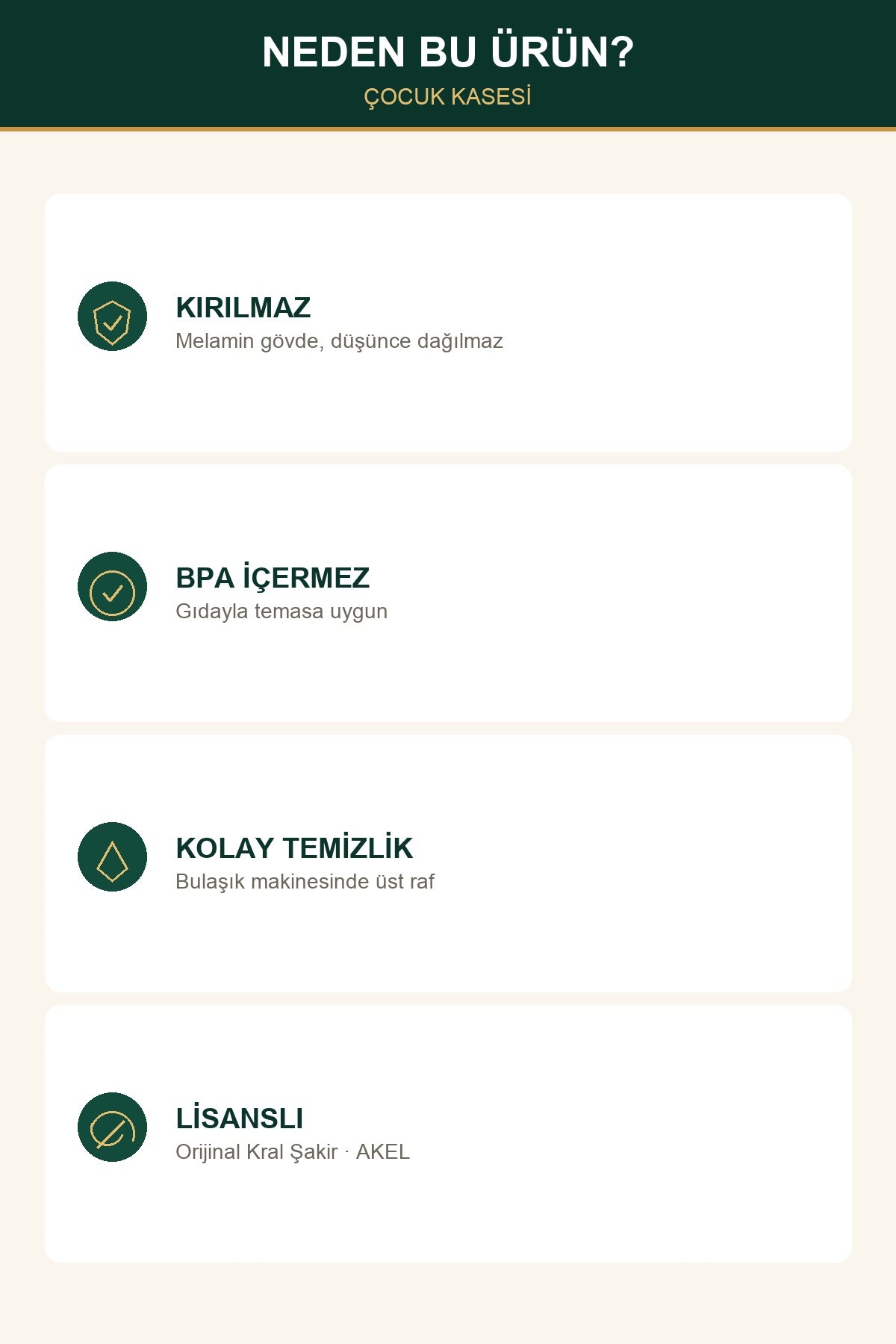 Kral Şakir Çocuk Kasesi Melamin Mama Kasesi Çorba Yoğurt Kasesi BPA İç